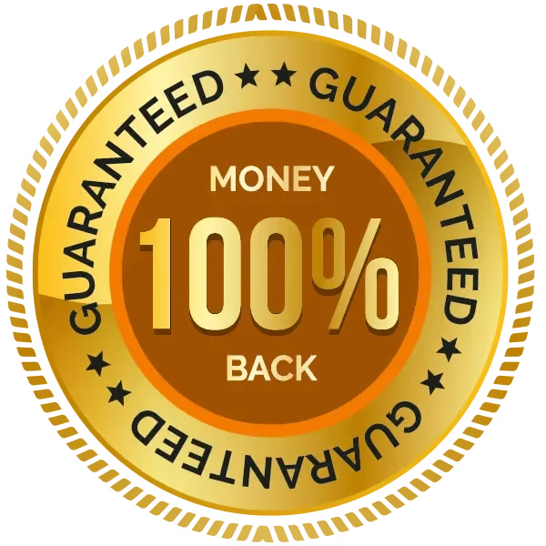 100% Money Back Guarantee – 180 Days